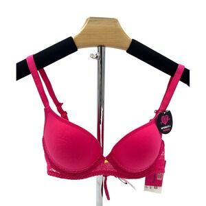 Passionata 4052-25 Push-Up Effect Bra 32B Pink New With Tag